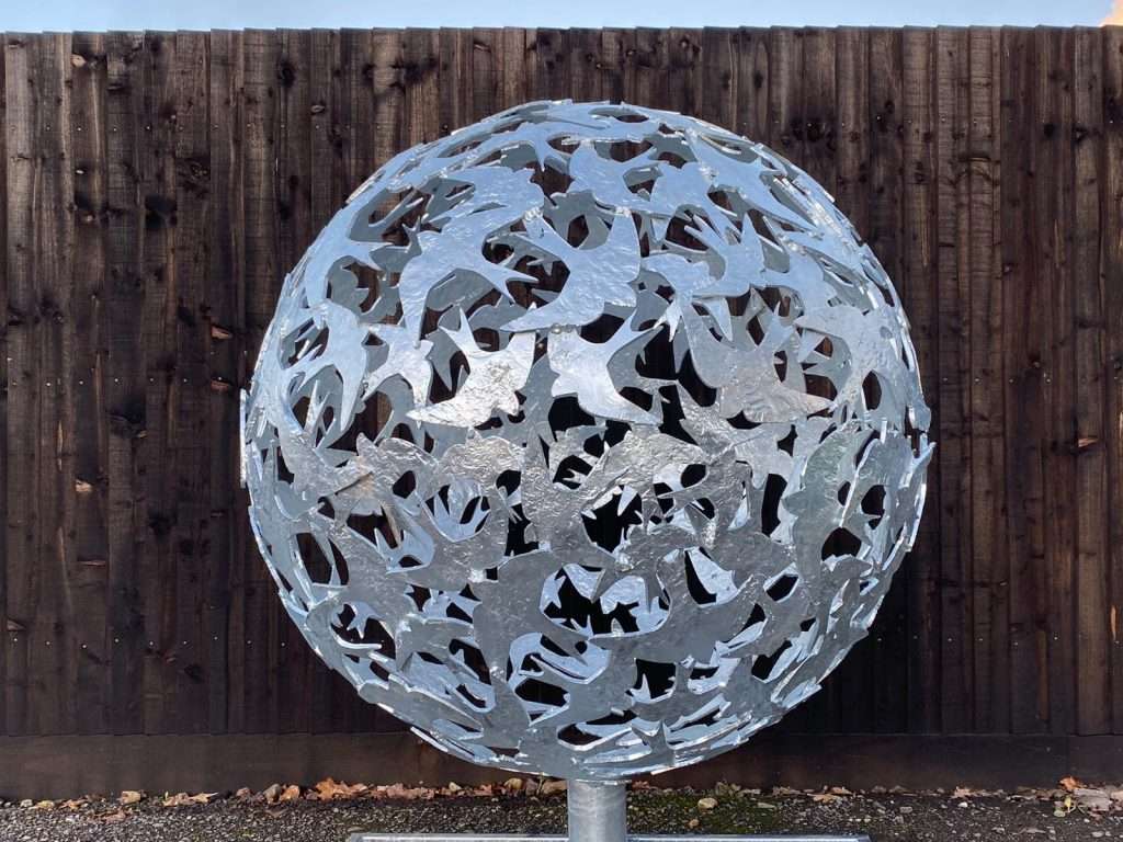 Swift Sphere Sculpture