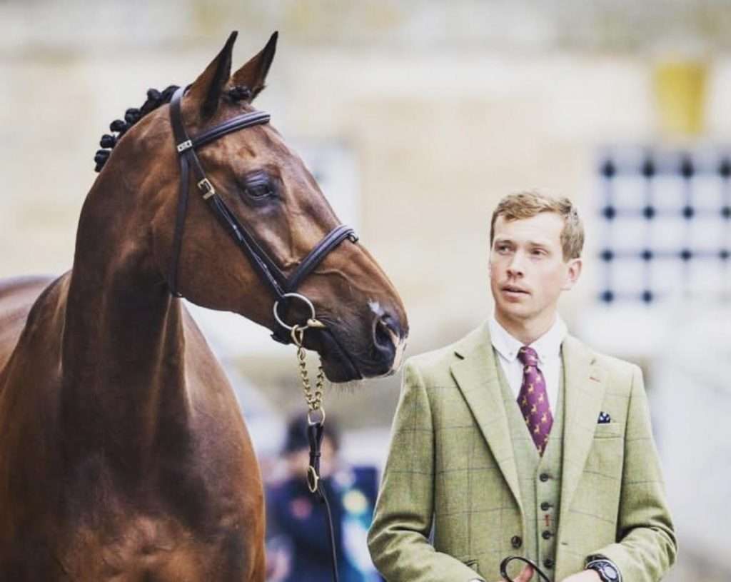 Man Walking With A Horse