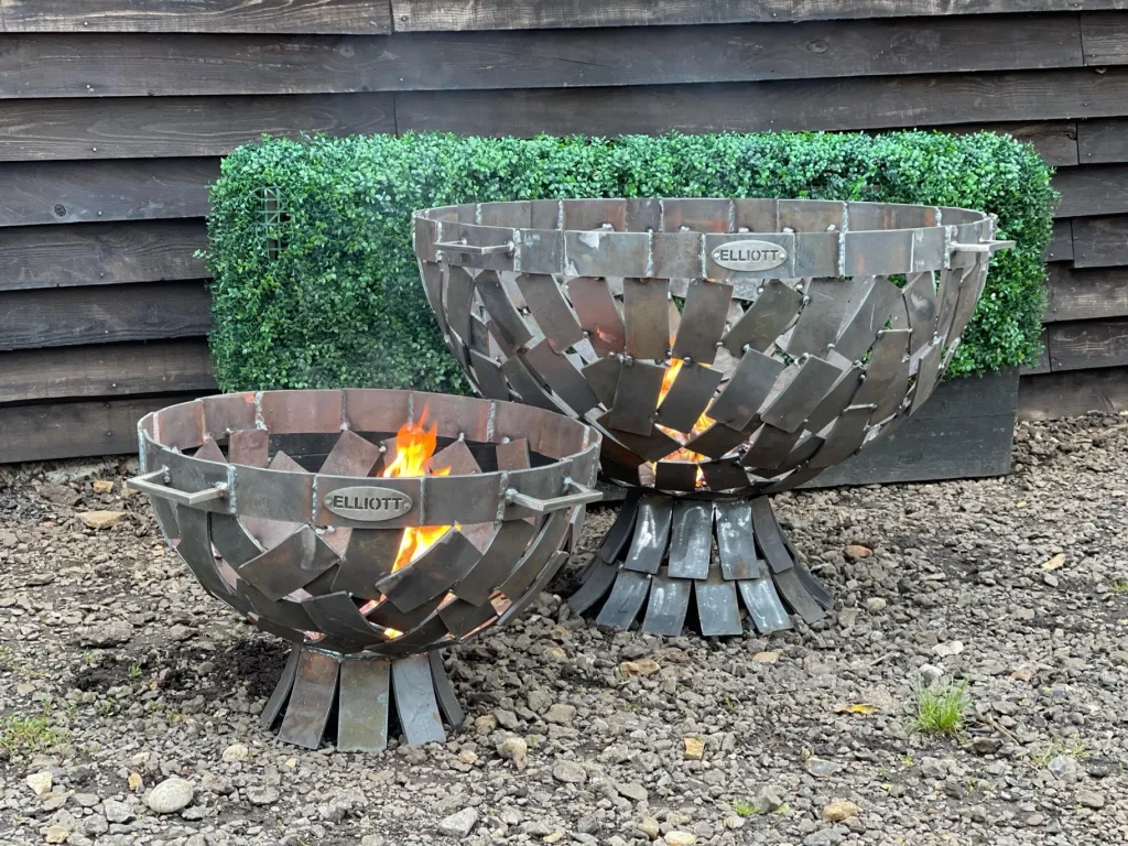 Small And Large Elliott Fire Pits