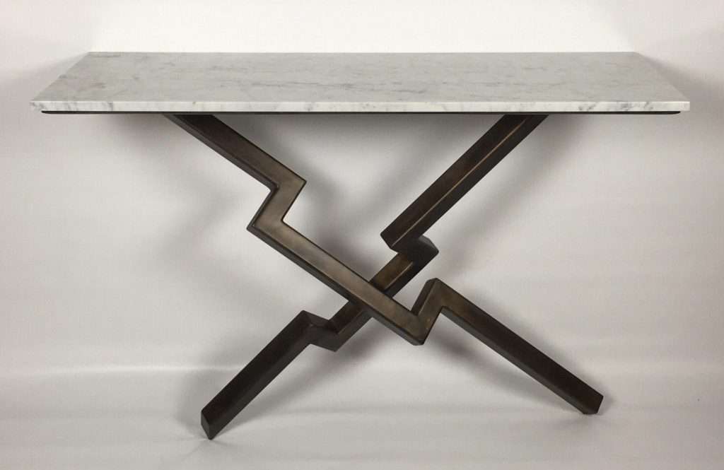 Image of a Handmade Console Table