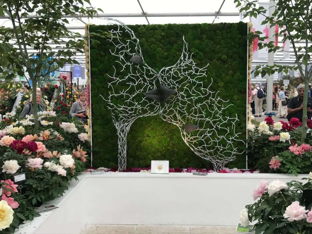 Faces Structure Sculpture At Show