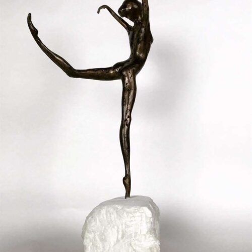 Coryphée 2017 Bronze Sculpture back