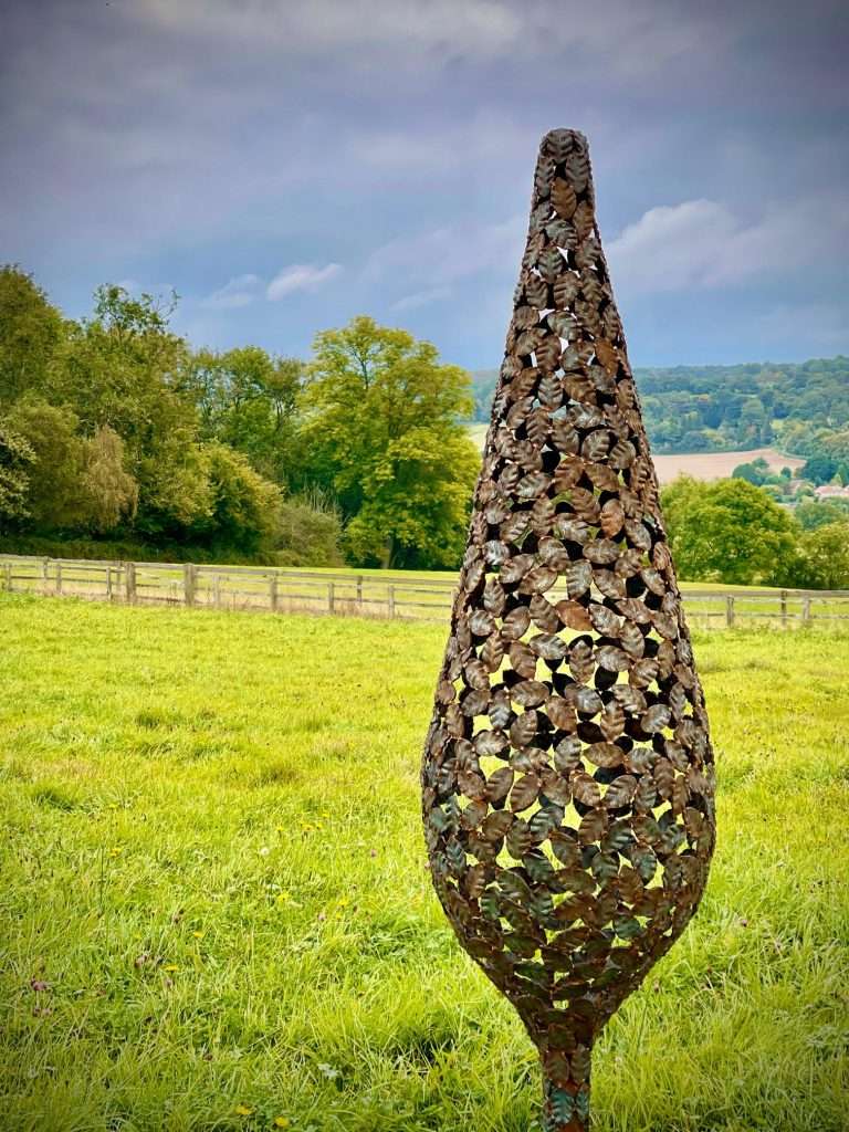 Large Beech Leaf Sculpture