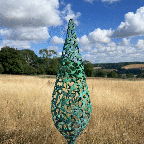 Bronze ‘Swift Seed’ Garden Sculpture