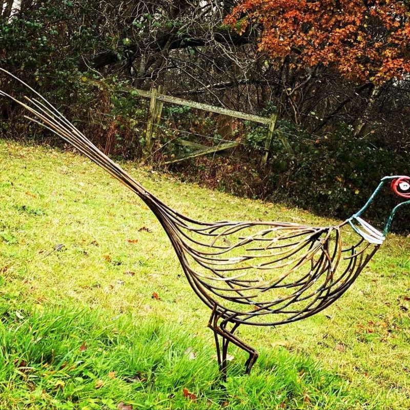 Small Pheasant Sculpture