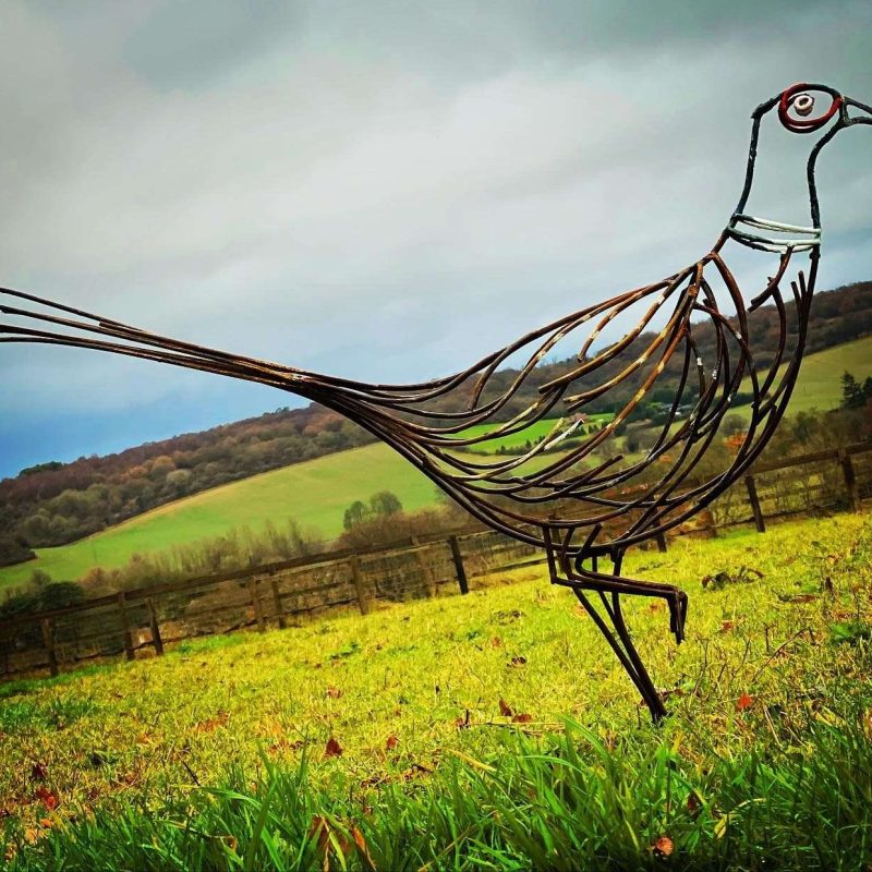 Pheasant Sculpture