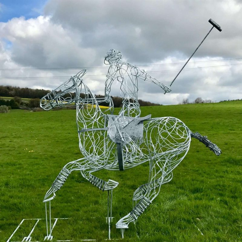 Polo Pony Sculpture