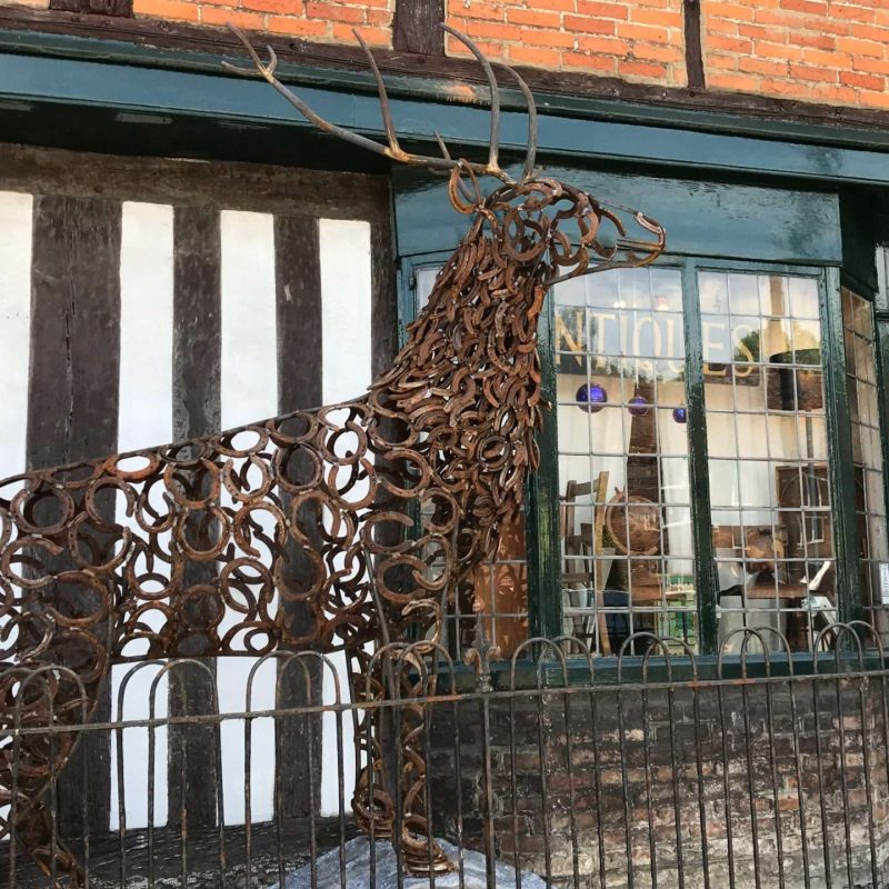 Rustic Stag Sculpture Wendover