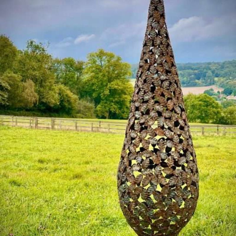 Large Beech Leaf Sculpture