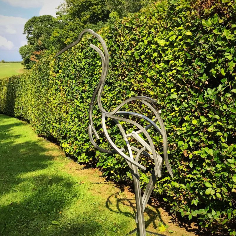 Heron Sculpture