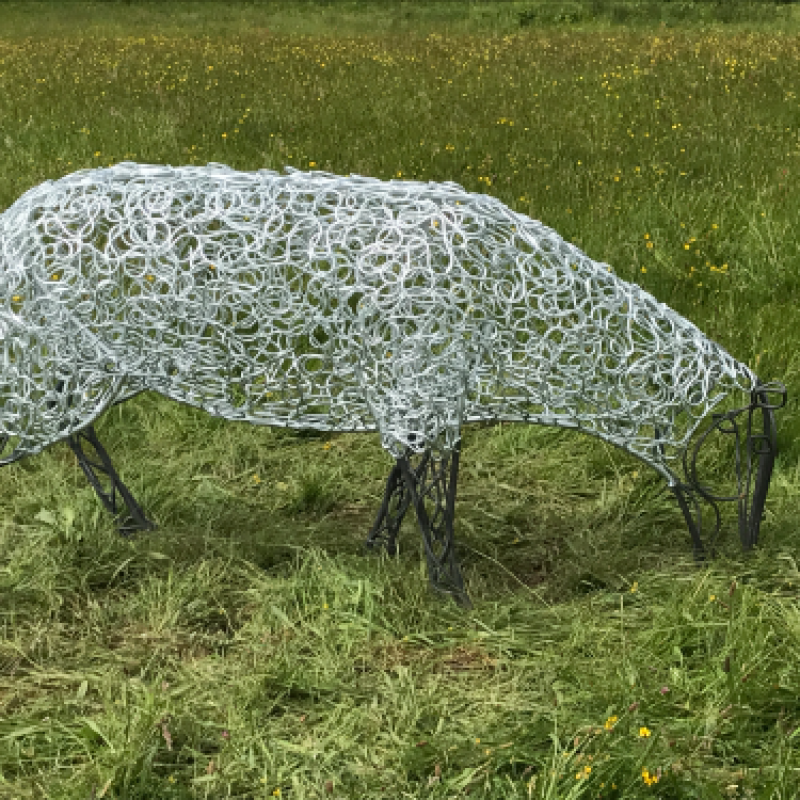 Ram & Sheep Sculpture - Flock