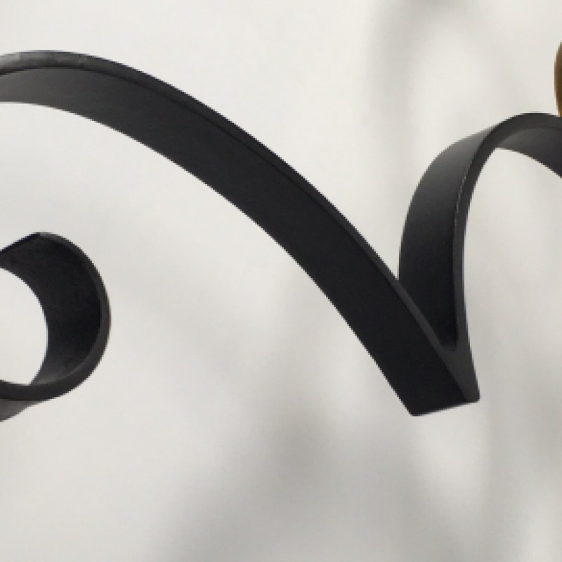 Noir et d'or Console Table