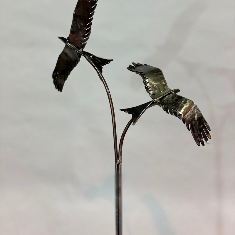 small birds sculpture design