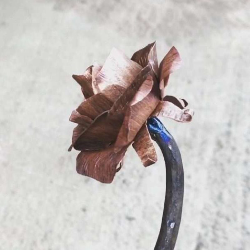 Copper Rose Gift
