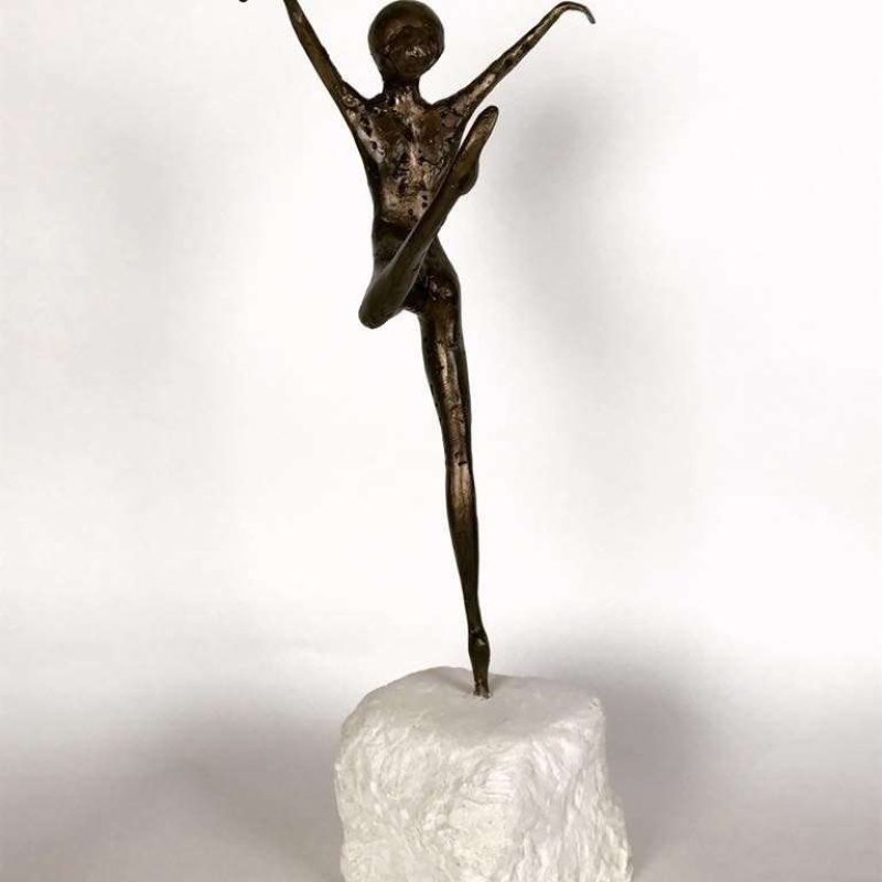 Coryphée 2017 Bronze Sculpture full view