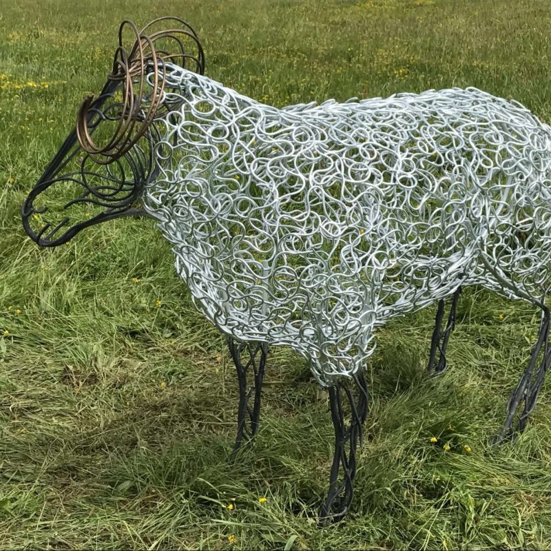 Intricate Ram Sheep Design