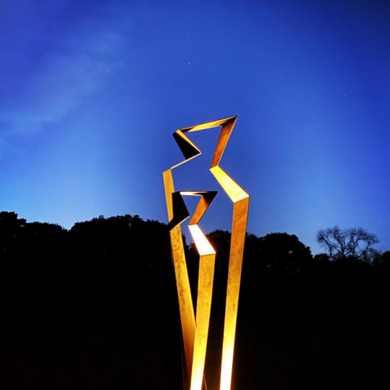 Mother & Child Abstract Sculpture