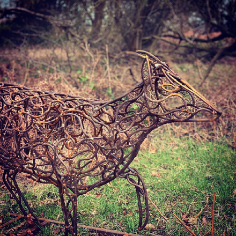 Muntjac Deer Sculpture