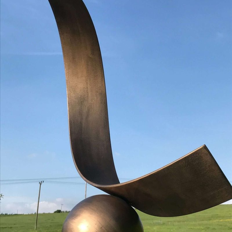 Smooth Brass Spiral Structure