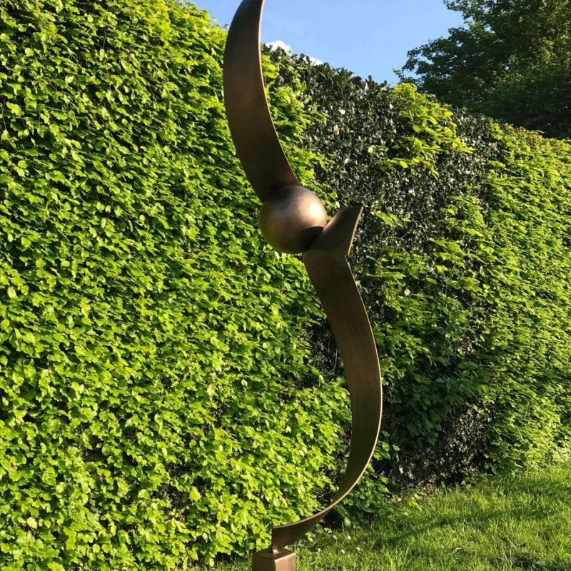 Spiral Structure In A Garden