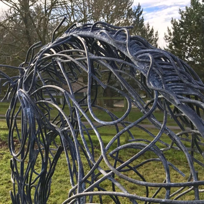 Main Of Horse Sculpture