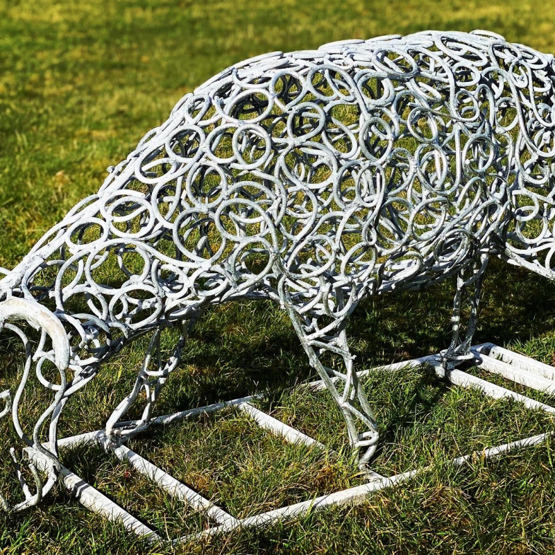 Ram Sheep Scultpure Flock